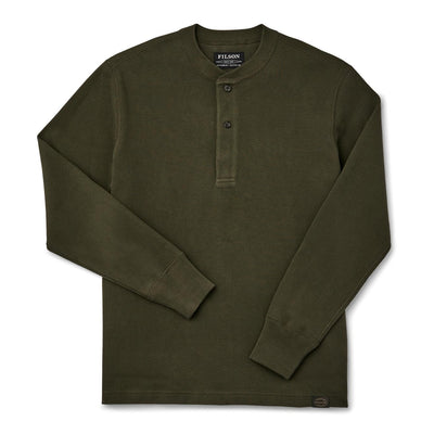 Waffle Knit Henley
