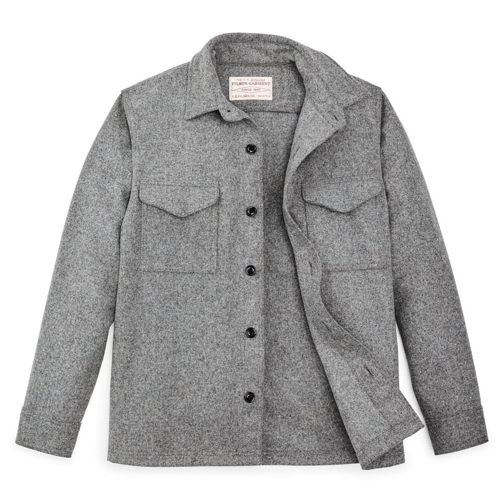 Filson Wool Jac-Shirt 20288328 Gray Forest Green Oat - M.W. Filson Wool Jac-Shirt 20288328 Gray Forest Green Oat - M.W.