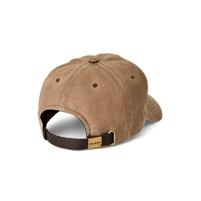 Waxed Low-Profile Embroidered Logger Cap