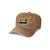 Waxed Low-Profile Embroidered Logger Cap