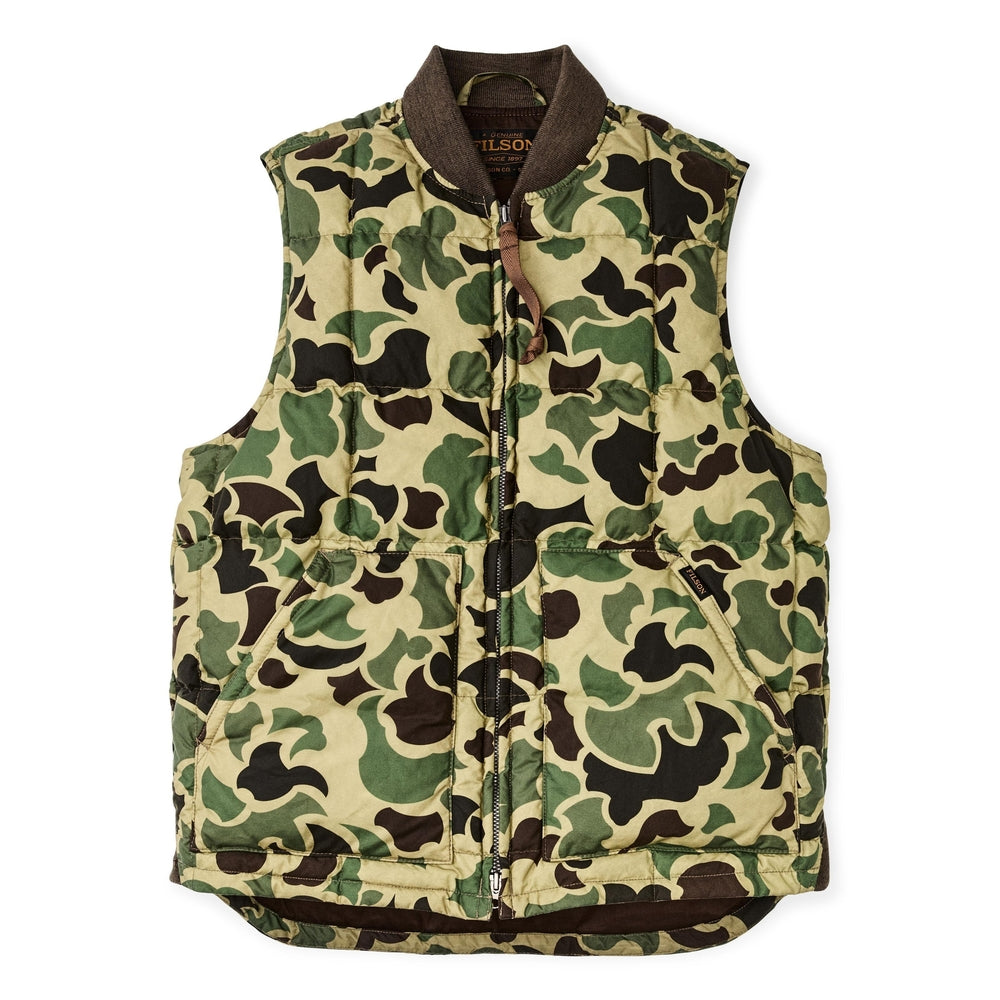 Waxed Down Vest