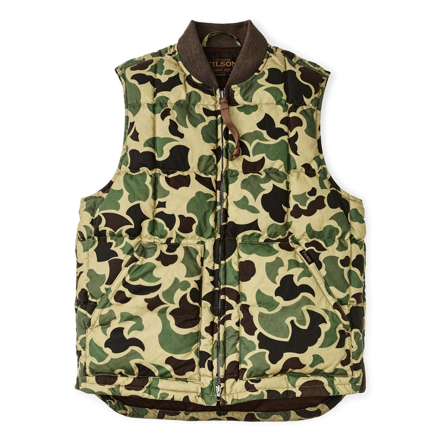 Waxed Down Vest