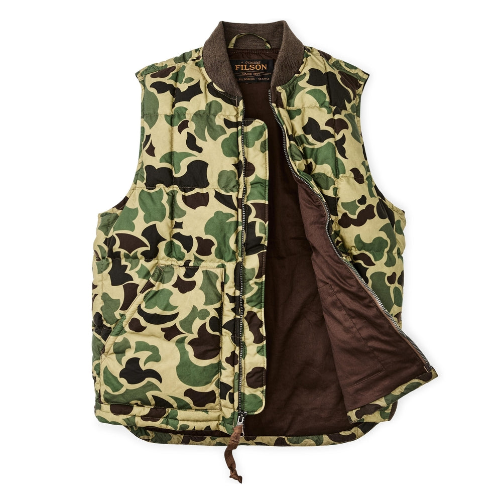 Waxed Down Vest