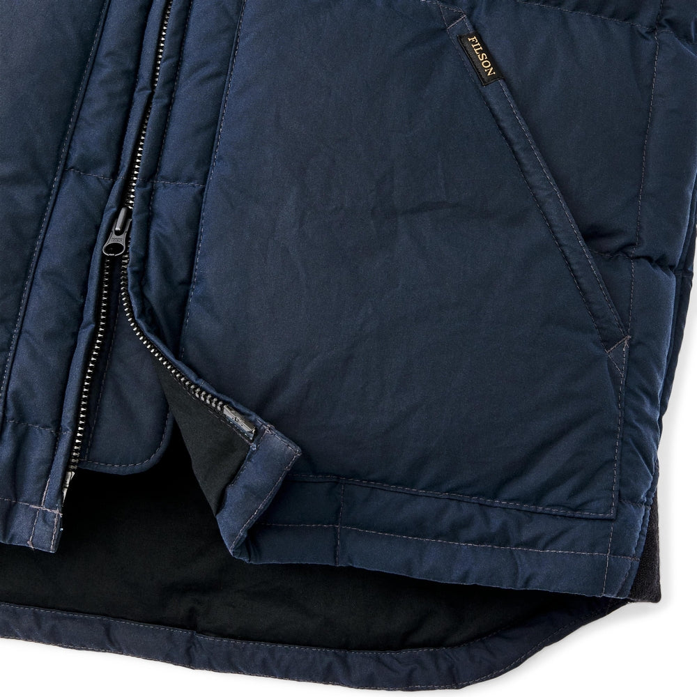 Waxed Down Vest