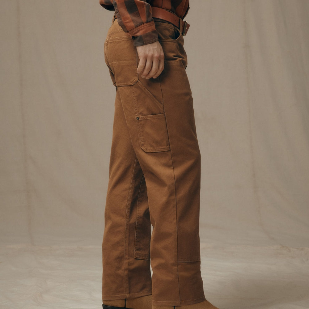 Dry Tin Cloth Double Front Pant