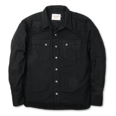 Calico 9 oz Black Selvedge Denim Shirt
