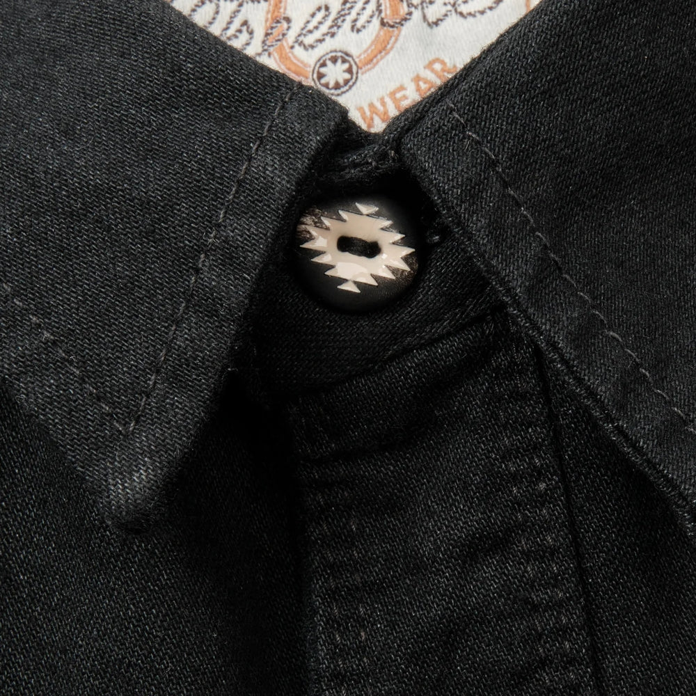 Calico 9 oz Black Selvedge Denim Shirt