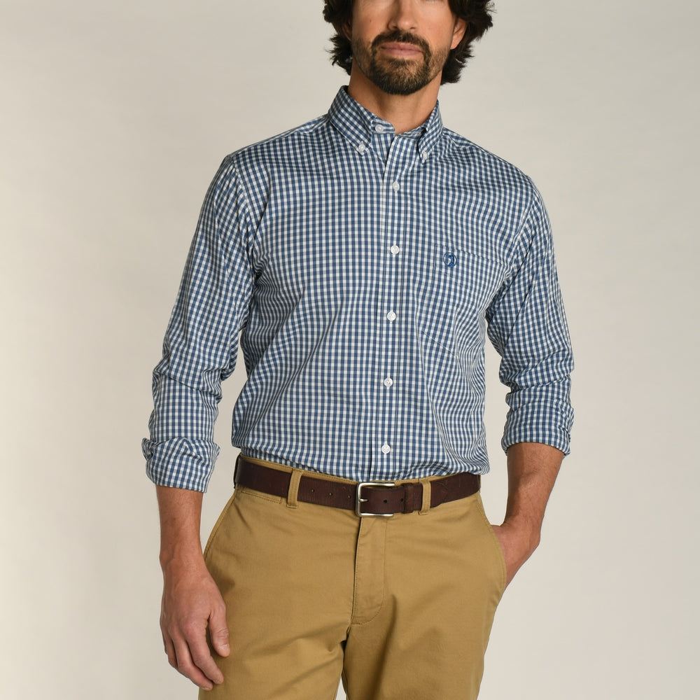 Walton Performance Gingham Shirt