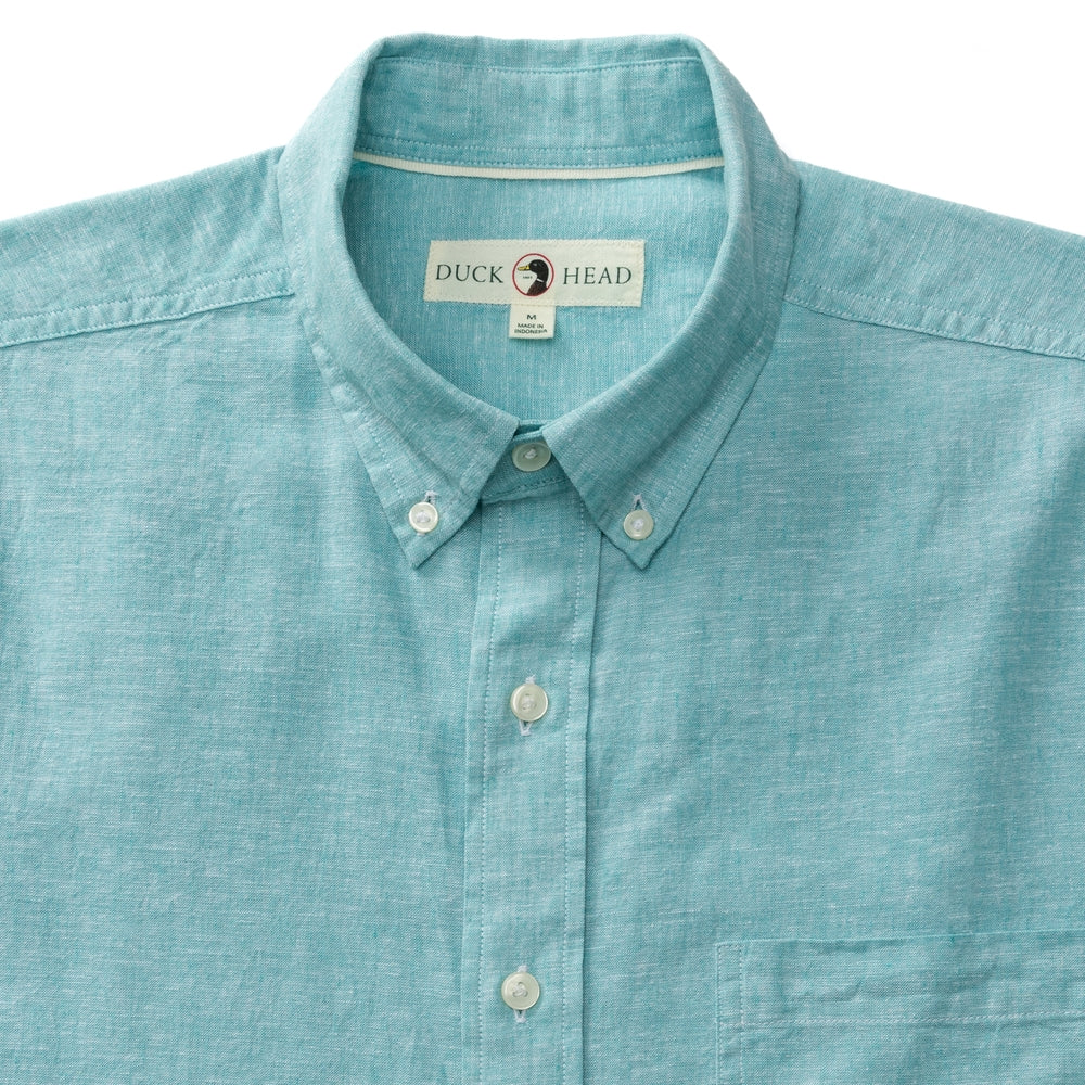 Wallace Linen Cotton Oxford Sport Shirt