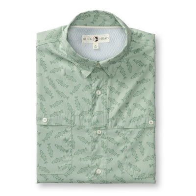 Duck Head Angler Print Performance Guide Shirt - M.W. Reynolds