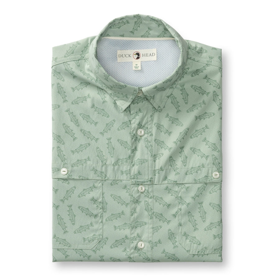 Duck Head Angler Print Performance Guide Shirt - M.W. Reynolds