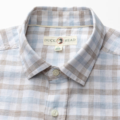 Duck Head Norwood Linen/Cotton Oxford Sport Shirt - M.W. Reynolds