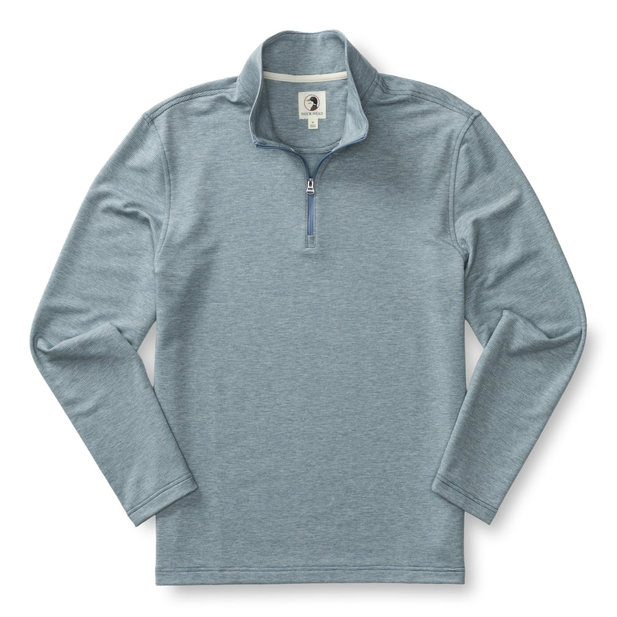 Duck Head Summerford Striped Performance 1/4 Zip Pullover - M.W. Reynolds