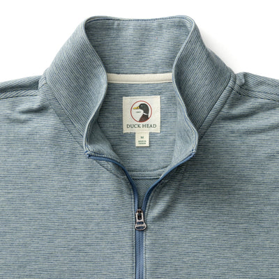 Duck Head Summerford Striped Performance 1/4 Zip Pullover - M.W. Reynolds