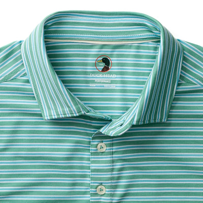 Duck Head Summerford Performance Stripe Jersey Polo - M.W. Reynolds