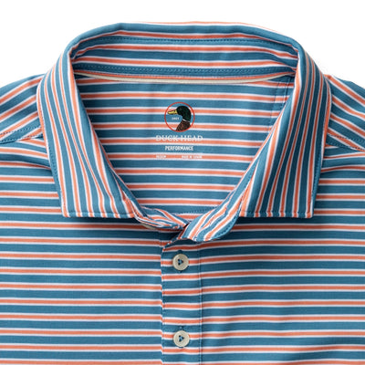 Duck Head Summerford Performance Stripe Jersey Polo - M.W. Reynolds