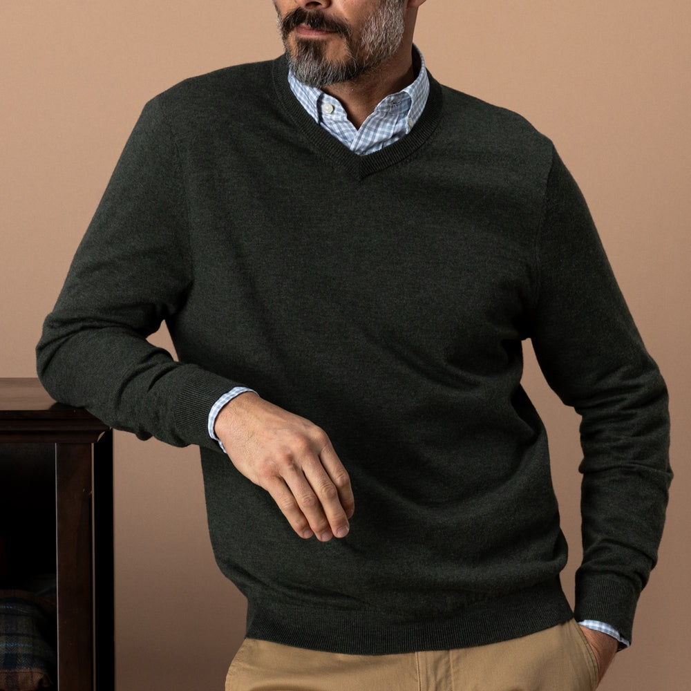 Buckley Merino V-Neck Sweater