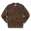 Camo Intarsia Crewneck Sweater