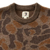 Camo Intarsia Crewneck Sweater