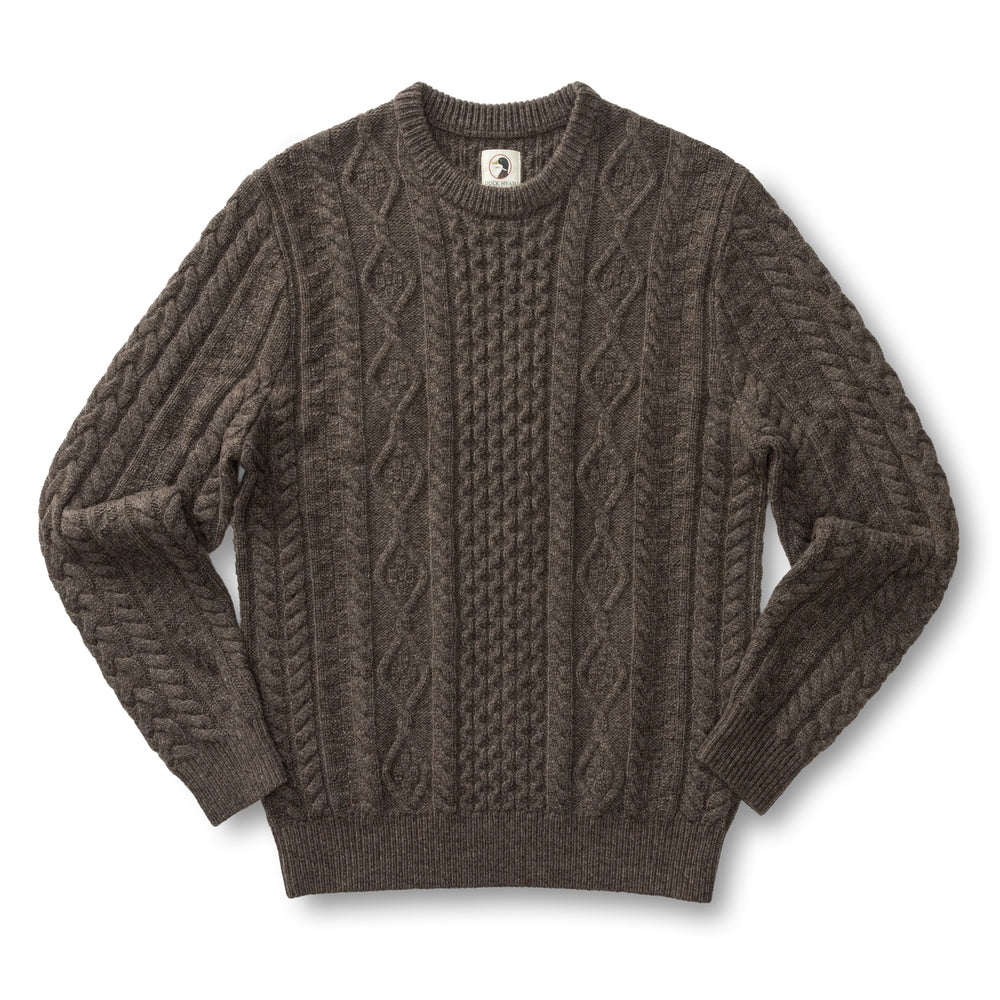Fisherman Merino Crewneck Sweater
