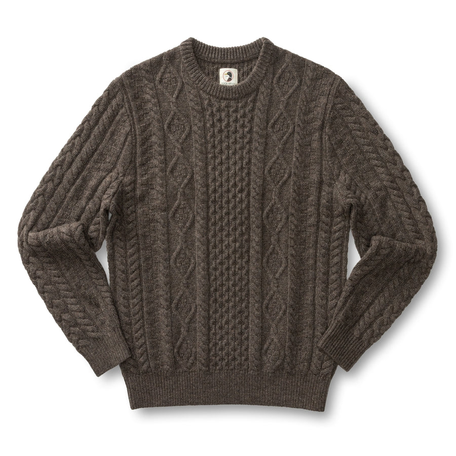 Fisherman Merino Crewneck Sweater