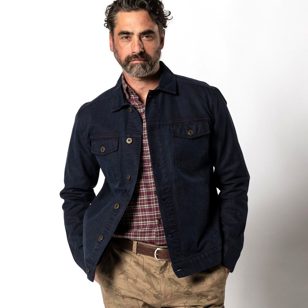 Trucker Herringbone Jacket