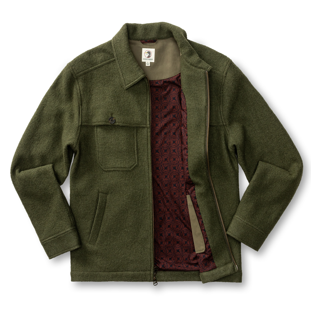 Boiled Wool Jacket