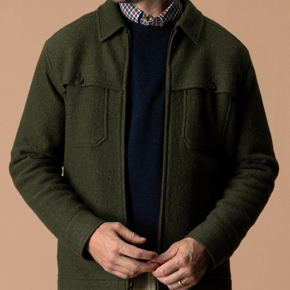 Boiled Wool Jacket