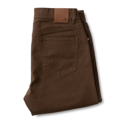 Field Canvas 5-Pocket Pant - Dark Brown