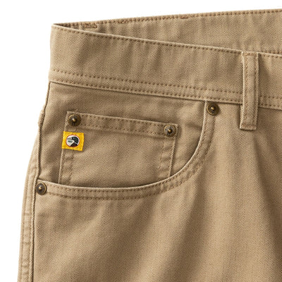 Field Canvas 5-Pocket Pant - Khaki