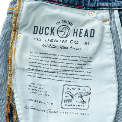 Duck Head Classic Straight Light Wash Denim - M.W. Reynolds