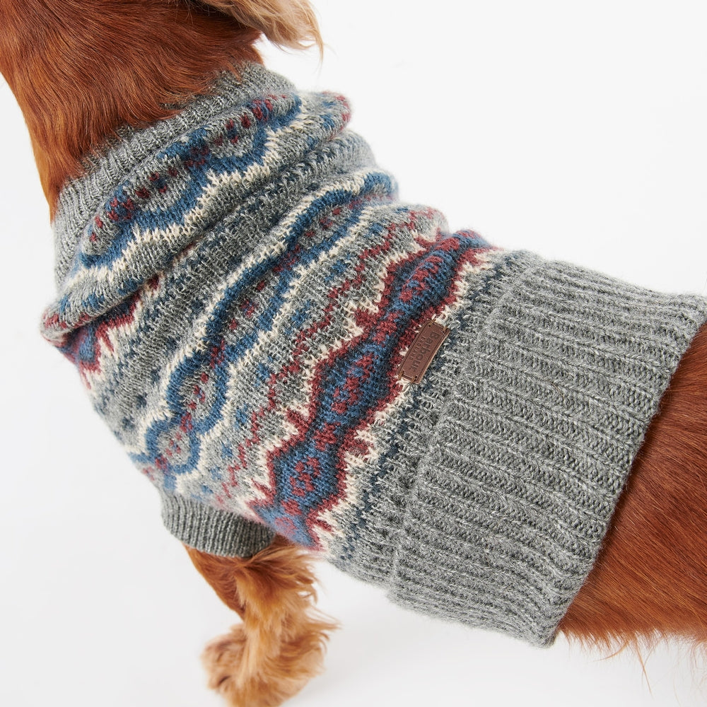 Case Fair Isle Dog Sweater