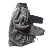Wool Shag Zip-Up Jacket