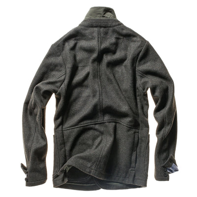Melton Knit Trap Blazer