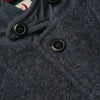 Melton Knit Trap Blazer