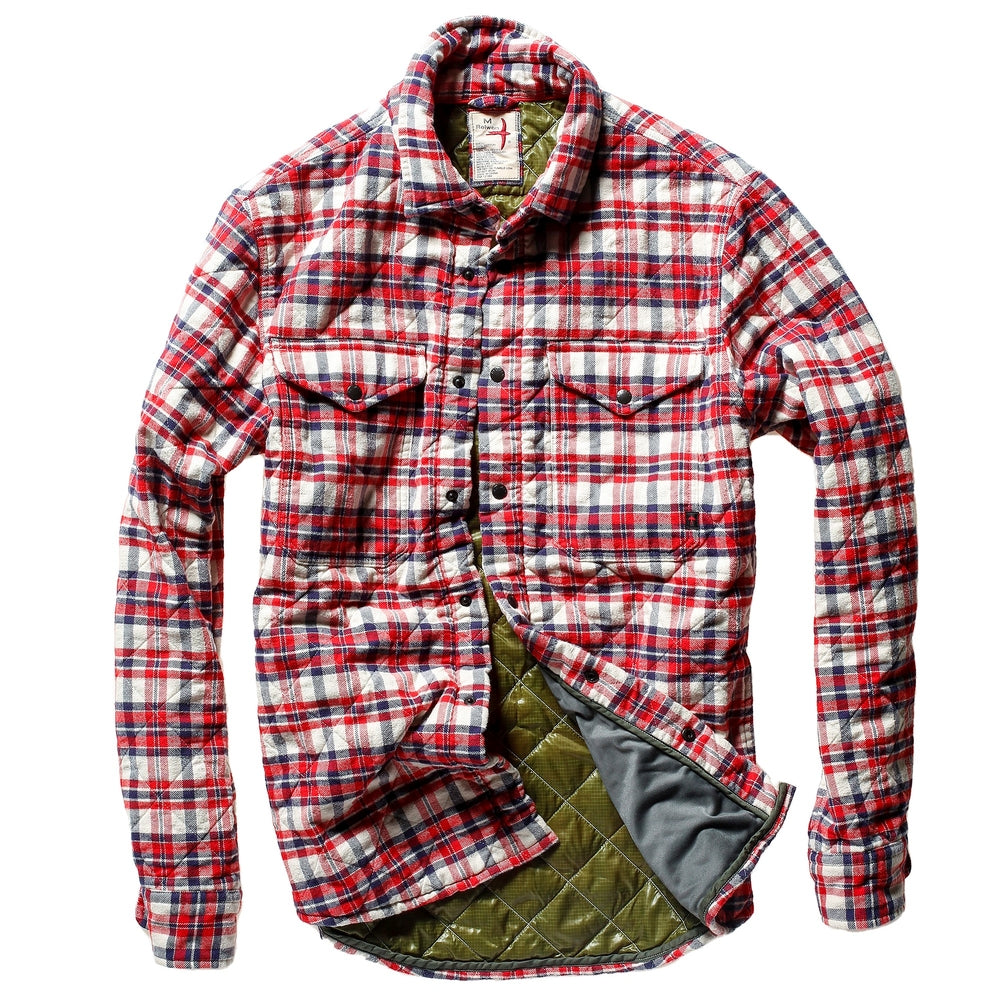 Relwen Quilted Flannel Shirtjacket - M.W. Reynolds