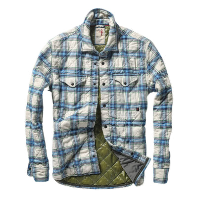 Quilted Flannel Shirt Jacket