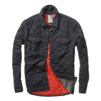 Tick Weave Shirt Jacket