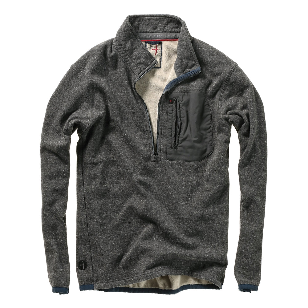 Naked Rhinos Coffee Club Quarter Zip Jacket Black Naked Rhinos Coffee Club Quarter Zip Jacket Black