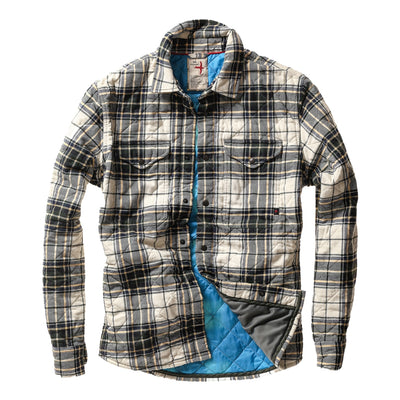 Quilted Flannel Shirt Jacket