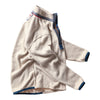 Terry Snap-Zip Mock