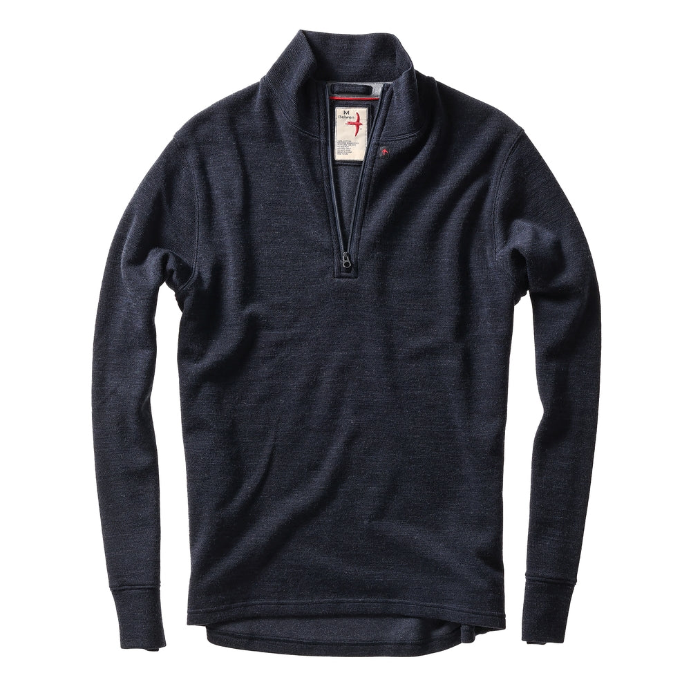 Wool/Cotton Quarter-Zip