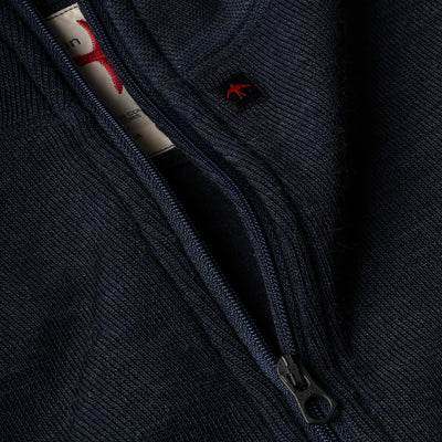 Wool/Cotton Quarter-Zip