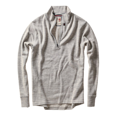 Wool/Cotton Quarter-Zip