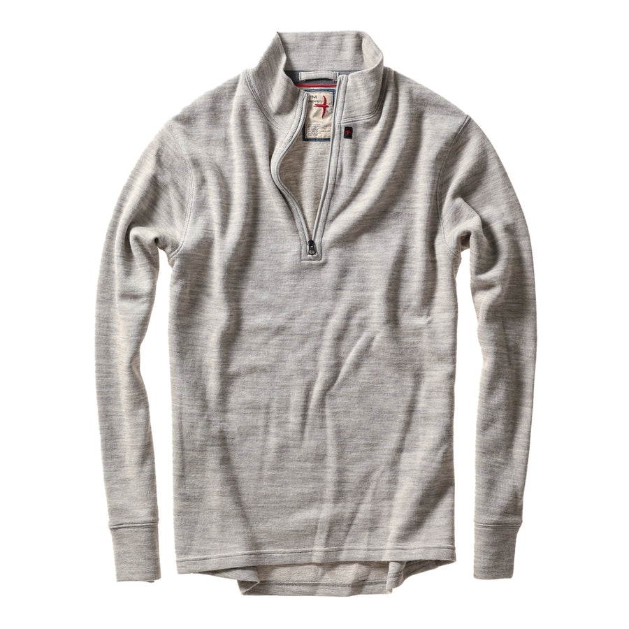 Wool/Cotton Quarter-Zip