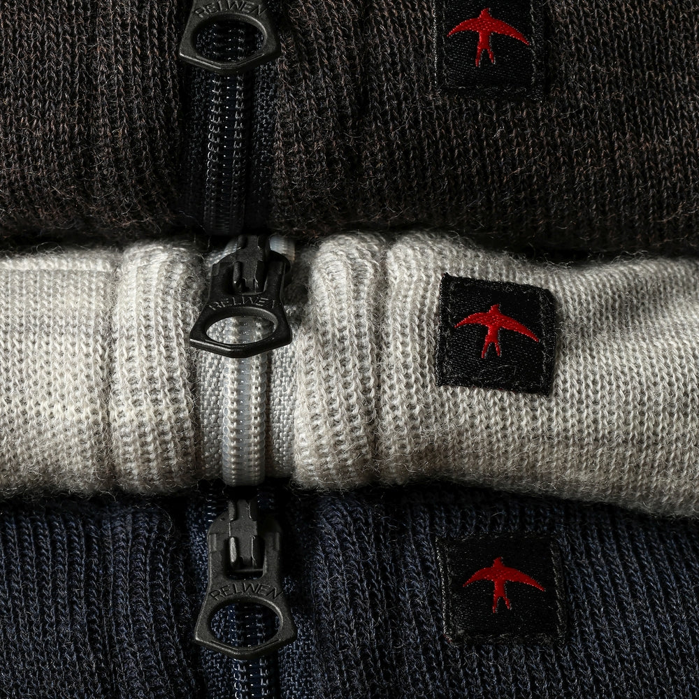 Wool/Cotton Quarter-Zip