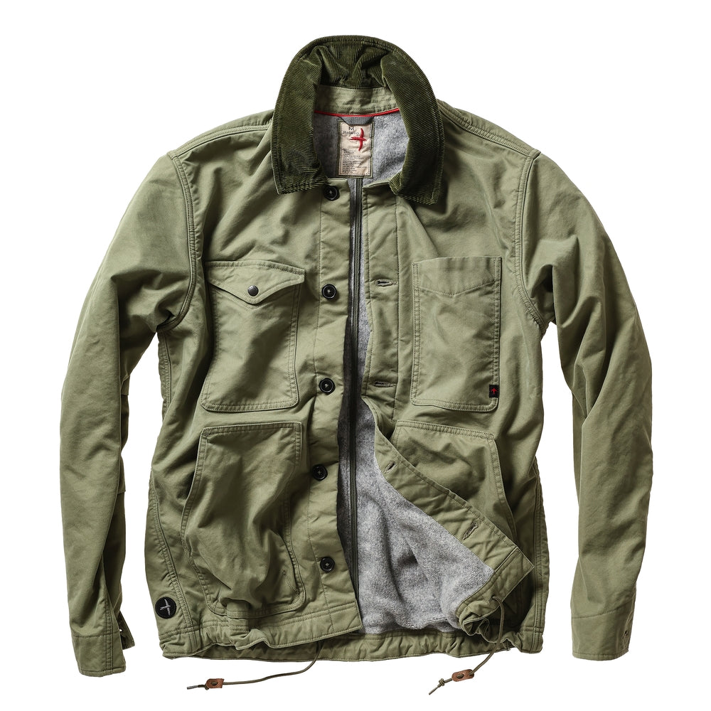 Pile-Lined Chore Coat