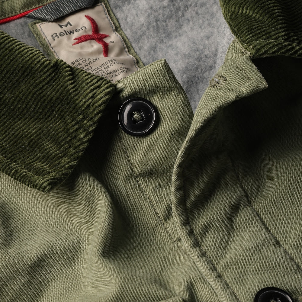 Pile-Lined Chore Coat