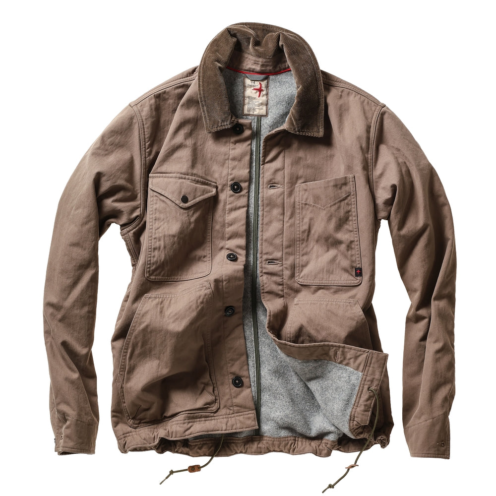 Pile-Lined Chore Coat