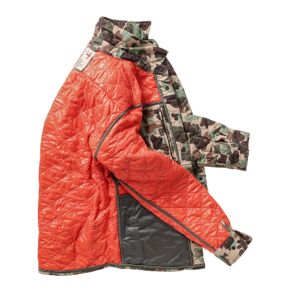 Quilted Flannel Shirt Jacket